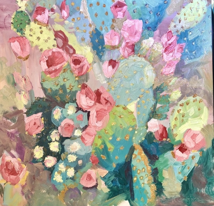 A month of PINK paintings! – paintandsimple
